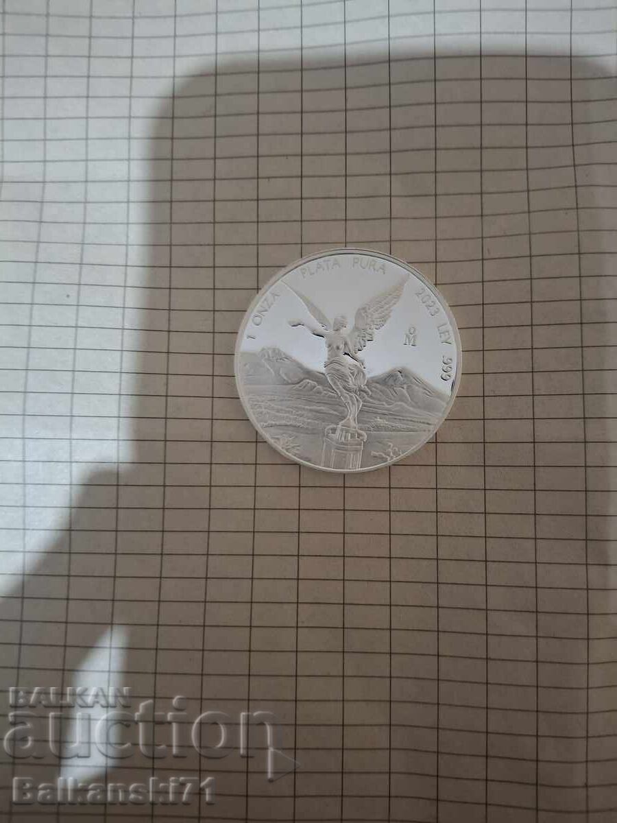 1 oz ασήμι Libertad Μεξικό 2023 με τιμή € 95.00 | 185.80 BGN