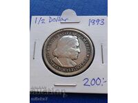 1/2 δολάριο 1893, ΗΠΑ