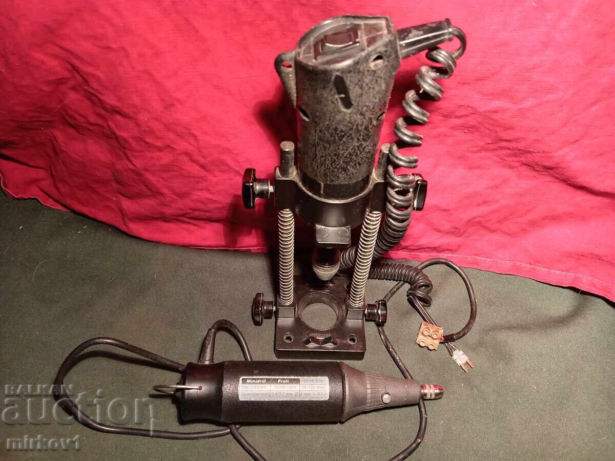 Аукцион Две германски шлайф машинки със стойка Аукцион Две германски шлайф машинки със стойка