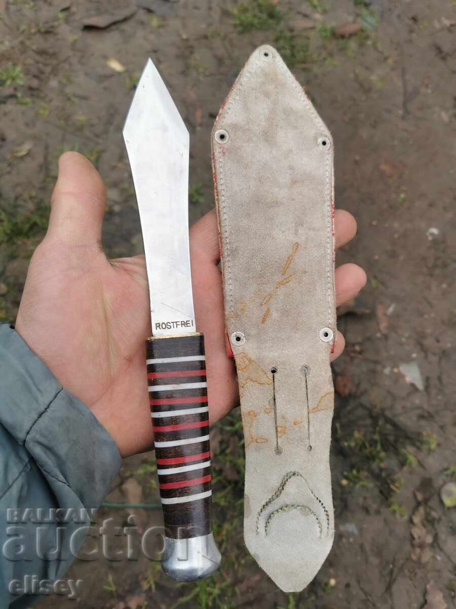 Cuțit german, pumnal original pentru aruncare cu preț € 66.47 | 130.00 BGN