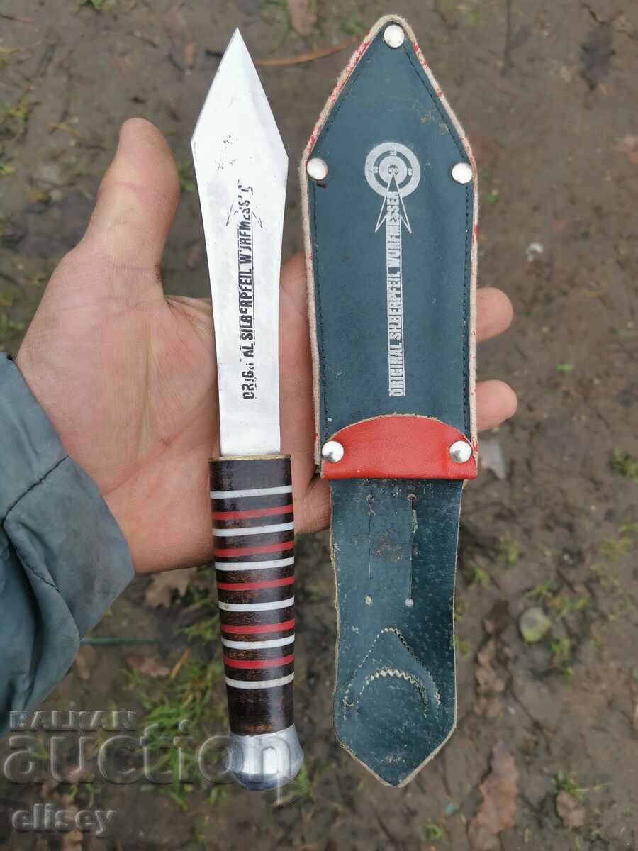 Cuțit german, pumnal original pentru aruncare