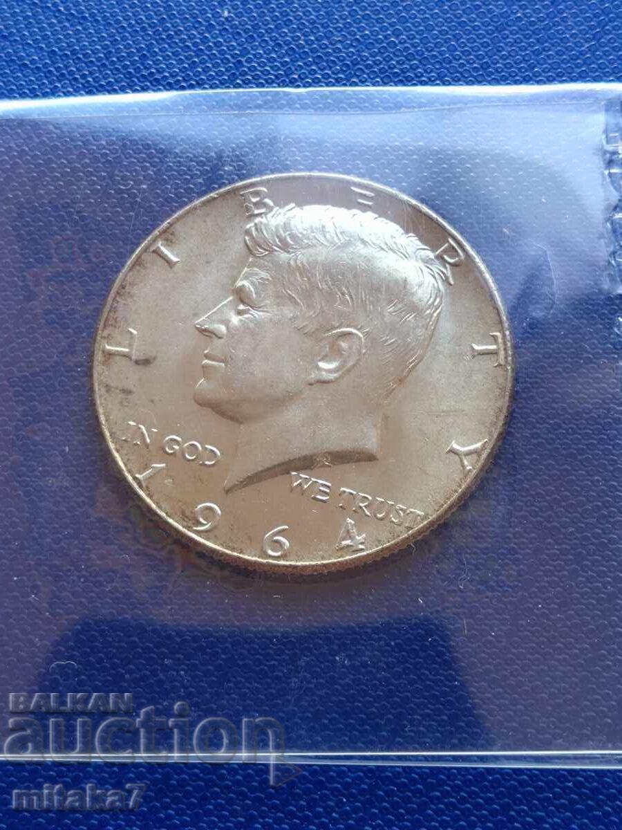 1/2 δολάριο 1964, ΗΠΑ