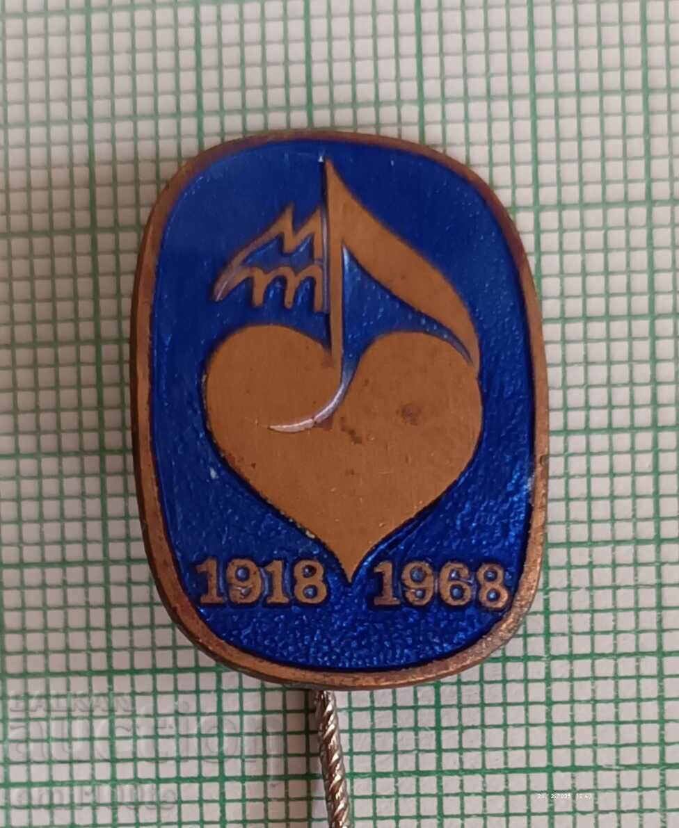 Значка- 50 години Музикален театър 1918 1968 г. с цена € 1.02 | 1.99 лв. Значка- 50 години Музикален театър 1918 1968 г. с цена € 1.02 | 1.99 лв.