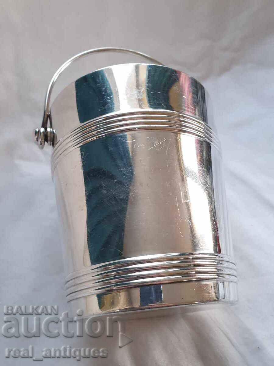 Δημοπρασία Ασημένια παγοθήκη Christofle Gallia