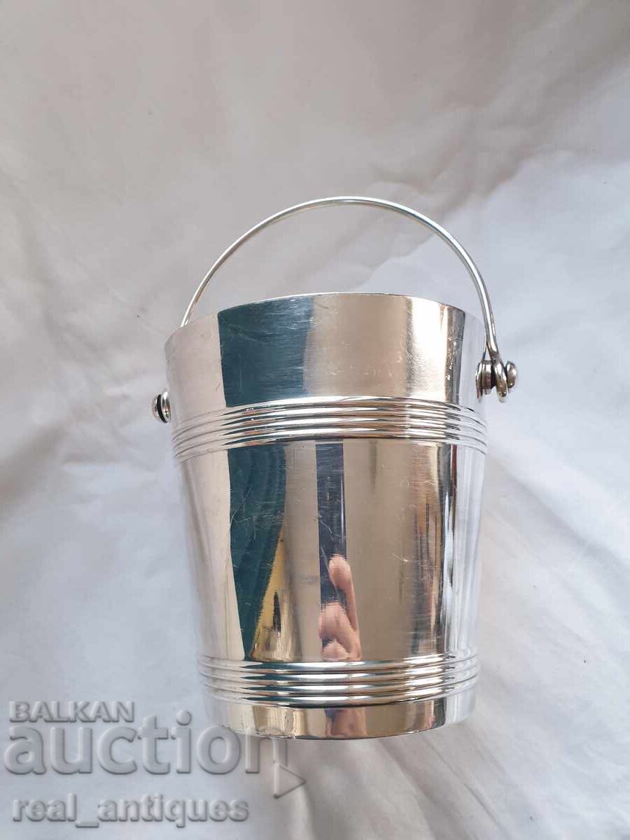 Παράδοση Ασημένια παγοθήκη Christofle Gallia