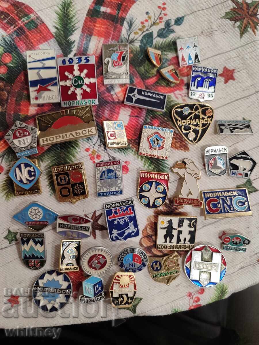 Norilsk Badges