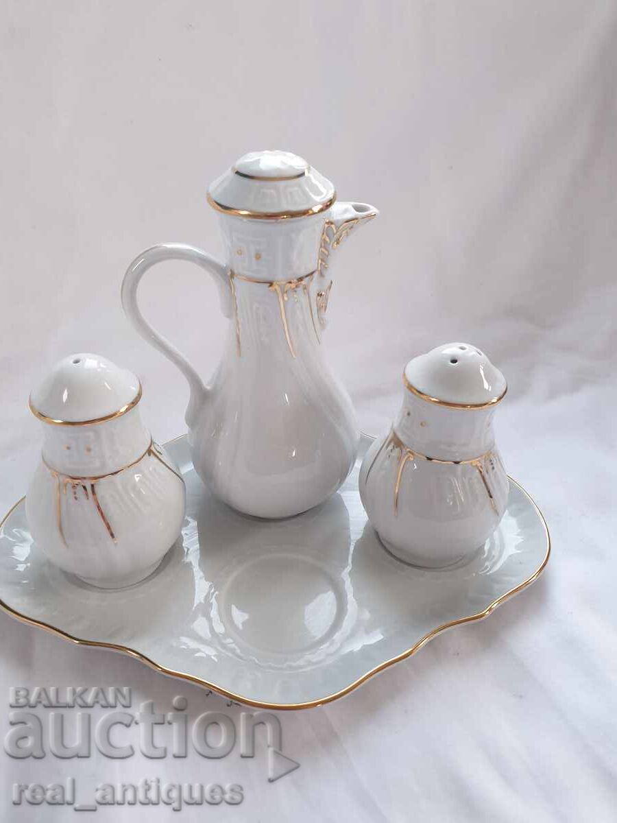 Set de condimente din portelan