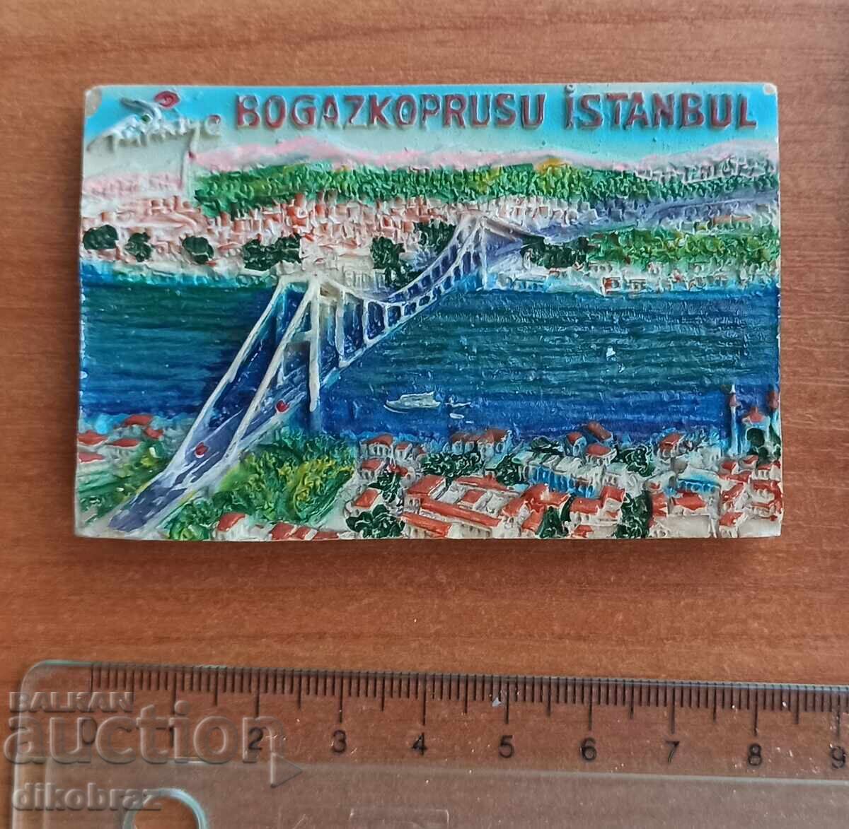 Istanbul Bosphorus Bridge Refrigerator Magnet Souvenir Istanbul Bosphorus Bridge Refrigerator Magnet Souvenir