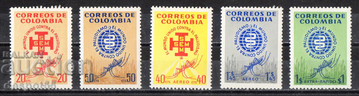 1962. Columbia. Eradicarea malariei