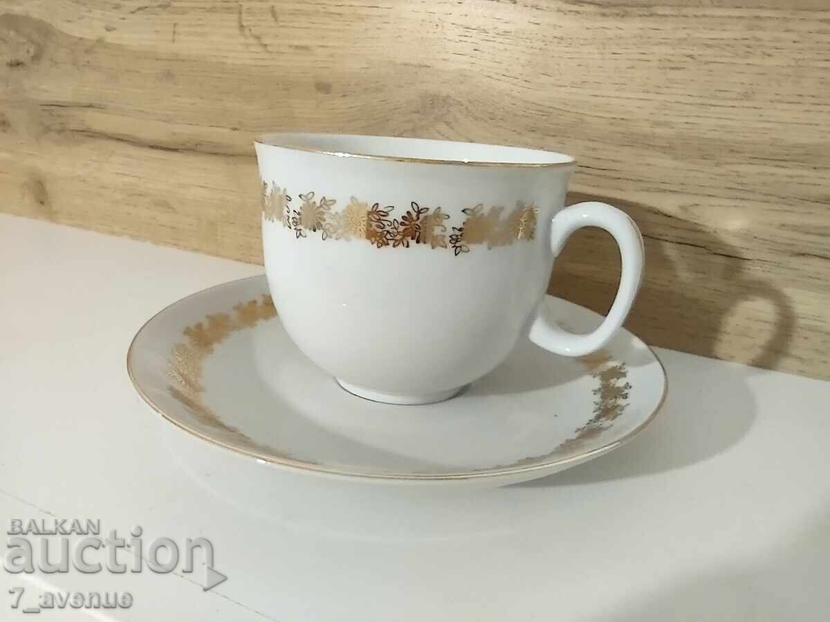 Много красива чаша за кафе/чай, фин порцелан 22.12.25 с цена € 35.28 | 69.00 лв.