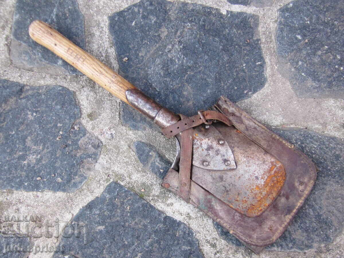 Аукцион Първа Световна Германска Немска военна окопна лопатка лопата