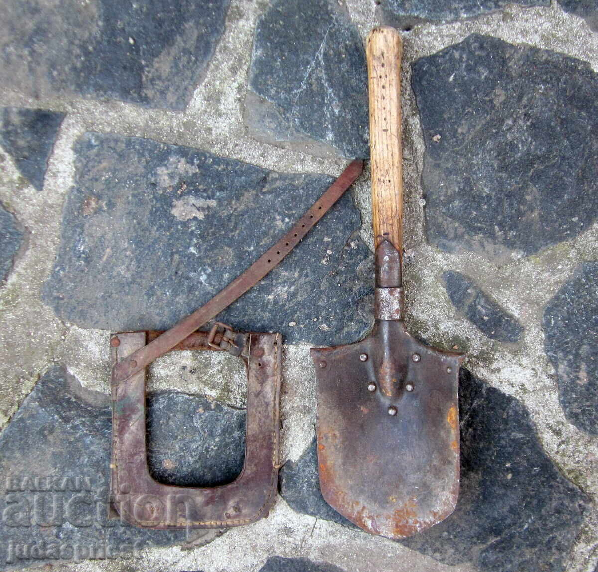 Първа Световна Германска Немска военна окопна лопатка лопата