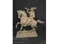 Нож, Кокална Дръжка Сребърна Кания