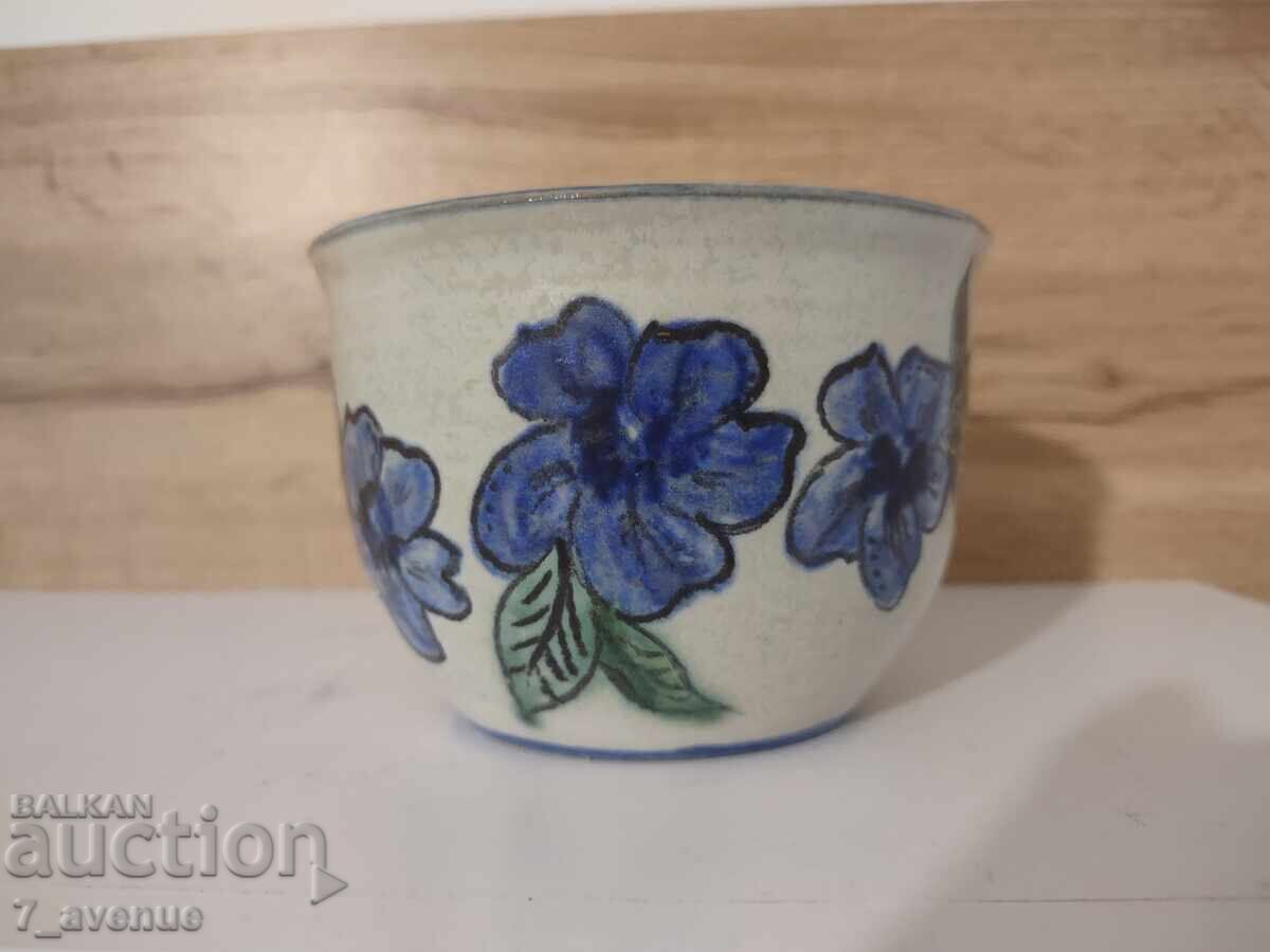 Авторска чаша за кафе/ зелен чай, фина керамика22.12.25