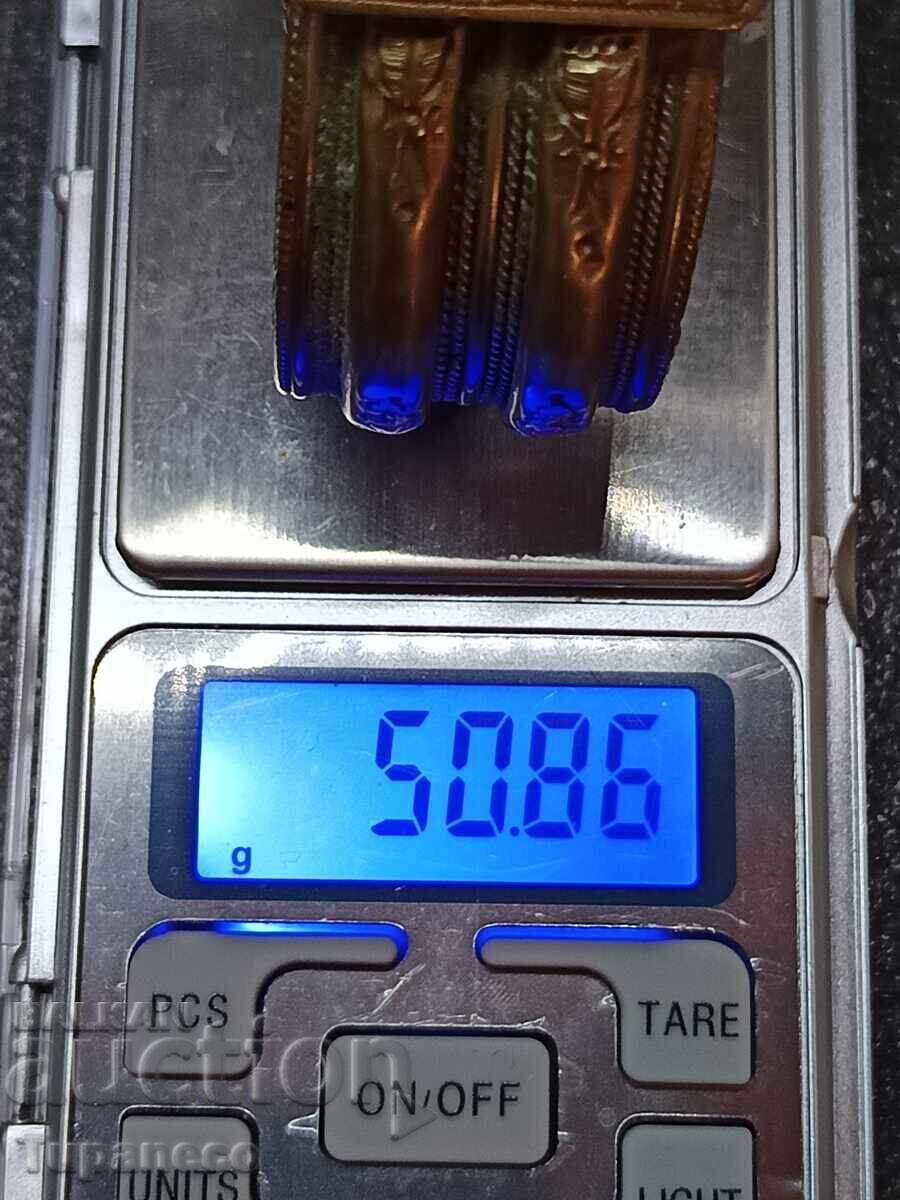 Αναγεννησιακό βραχιόλι ασήμι σατσάν!!! - 5