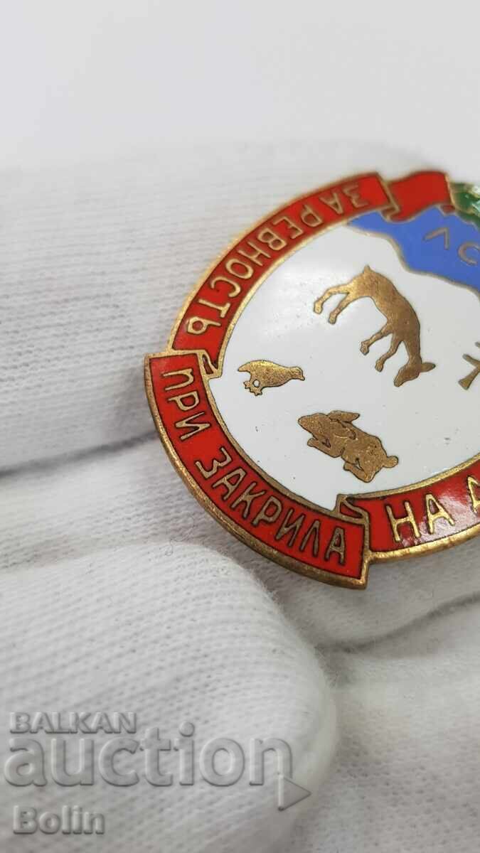 Аукцион Ловен български царски знак, Закрила на Дивеча, Лов