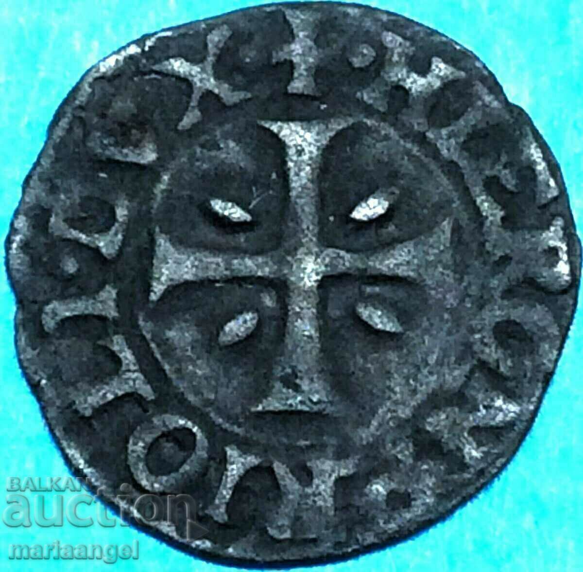 Venice for Cyprus 1 denaro doge Girolamo Priuli - rare Venice for Cyprus 1 denaro doge Girolamo Priuli - rare