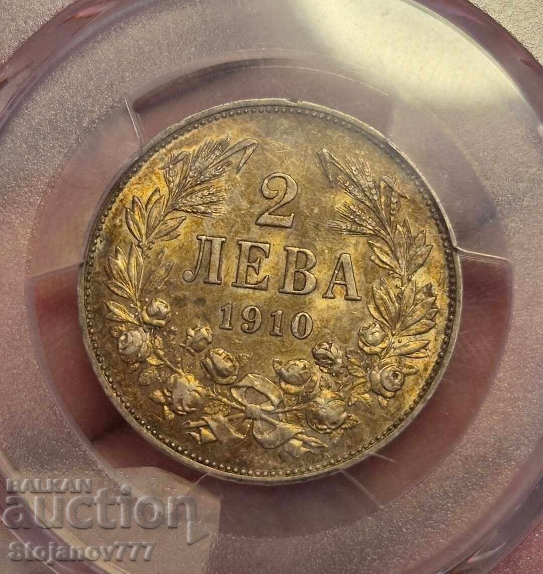 2 BGN 1910 AU55 2 BGN 1910 AU55