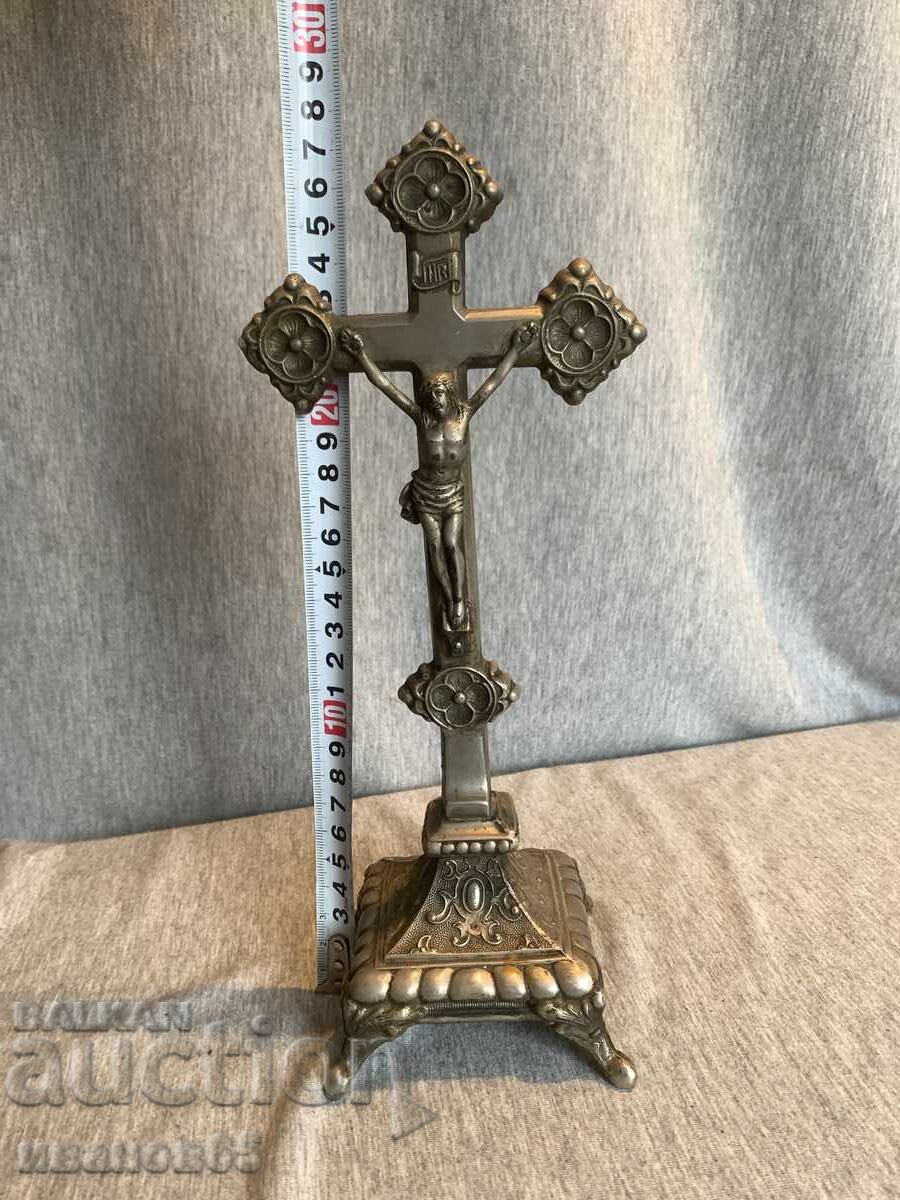 Vechi crucifix de masă cu preț € 23.01 | 45.00 BGN Vechi crucifix de masă cu preț € 23.01 | 45.00 BGN