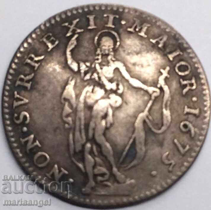 10 soldini 1675 Italia Dogi Bienale (1637-1797) argint - 7