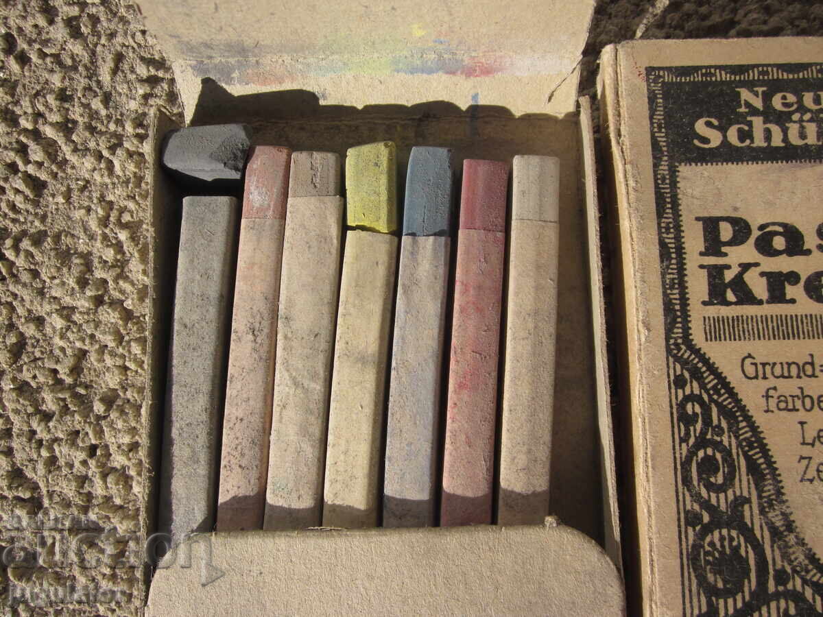 Delivery of Antique German Pastels from the 1930s