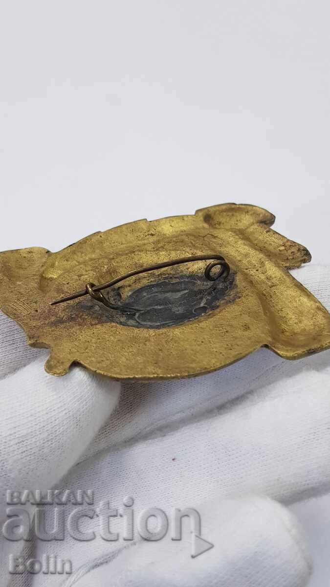 Исключително рядък знак Укрепителен Пункт Варна 1916 год. - 5 Исключително рядък знак Укрепителен Пункт Варна 1916 год. - 5