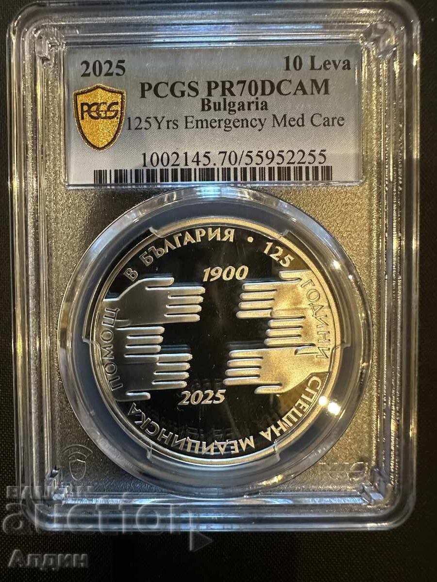 10 lv 2025 PF 70 DCAM TOP GRAD