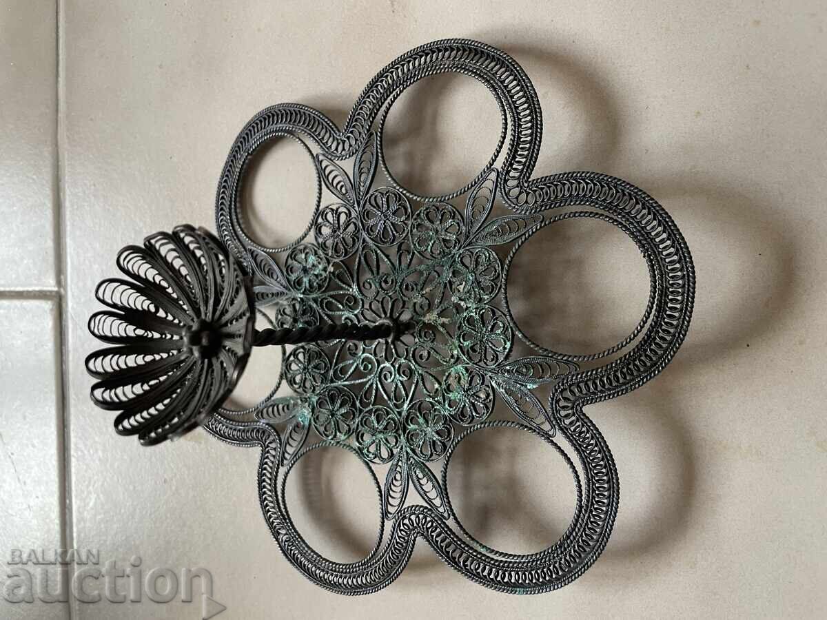 Δίσκος για μικρά φλιτζάνια, φιλιγκράν, 17 εκ με τιμή € 25.54 | 49.95 BGN