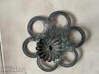 Δίσκος για μικρά φλιτζάνια, φιλιγκράν, 17 εκ