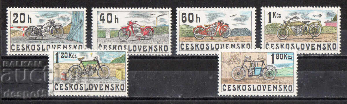 1975. Чехословакия . Чехословашки мотоциклети.