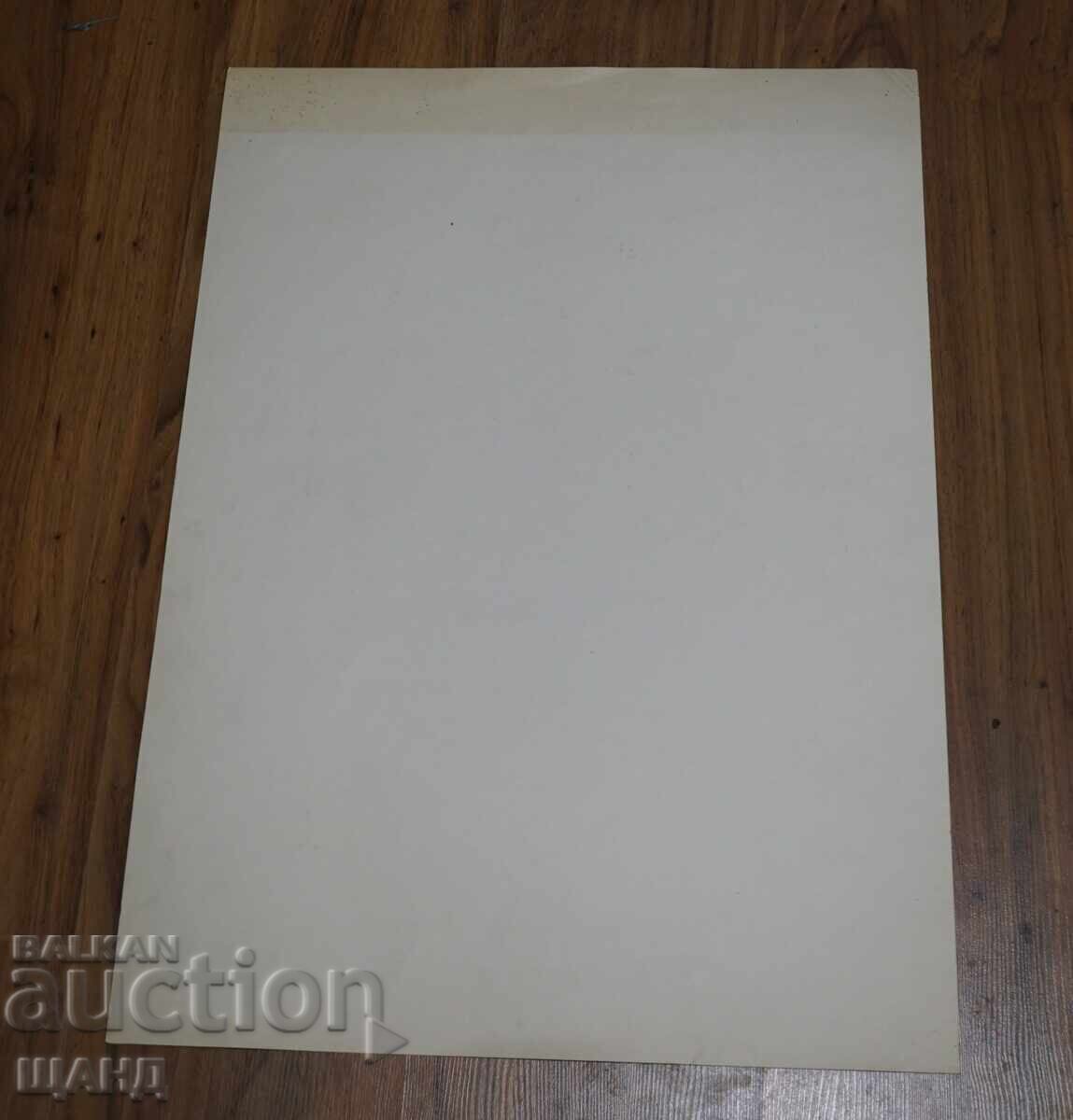 Auction  1977 Original Exhibition Poster by Artist Svetlin Rusev