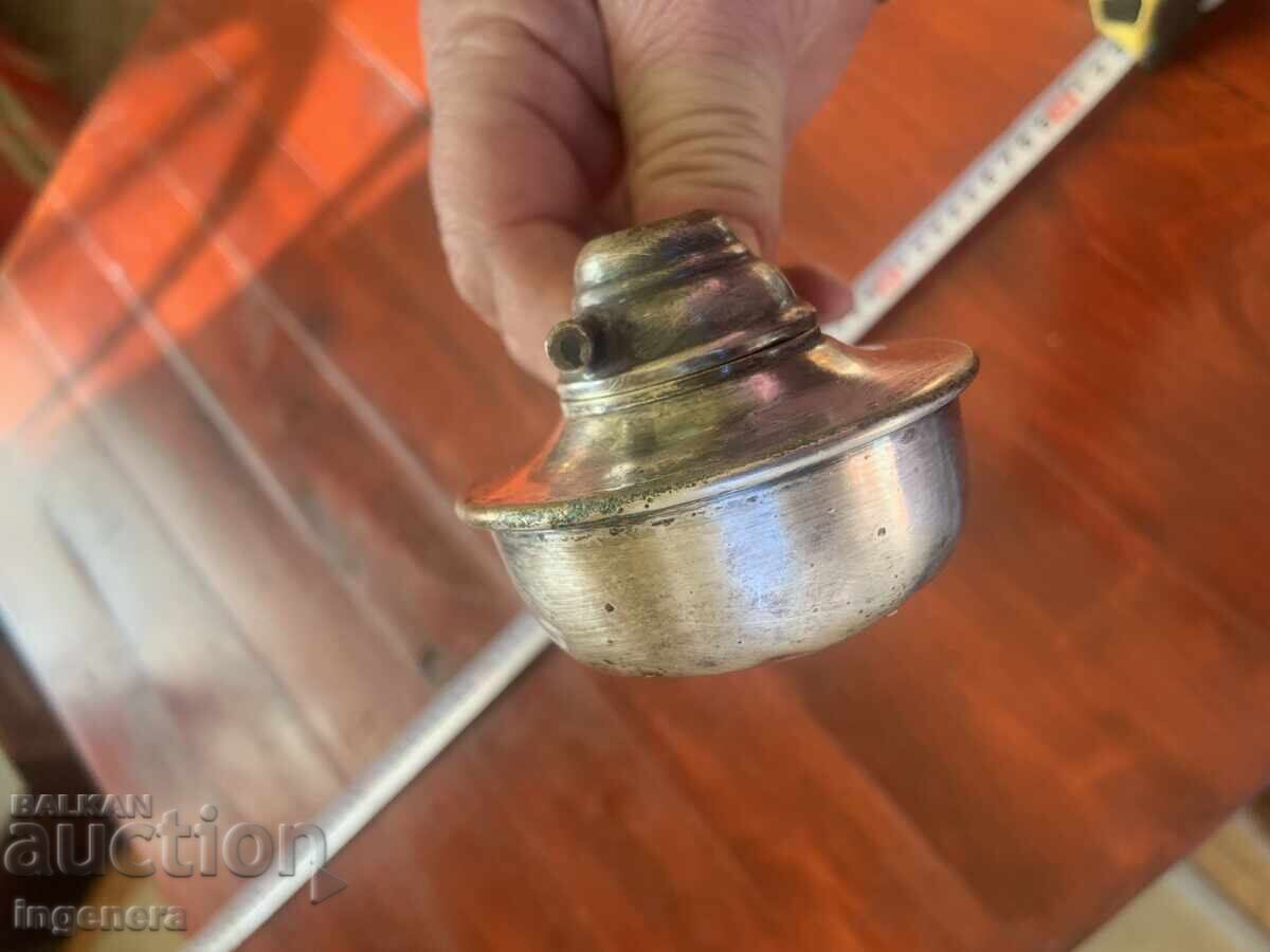 СПИРТНА ЛАМПА СПИРТНИК ПОСРЕБРЕН СТАРИННА с цена € 11.25 | 22.00 лв.