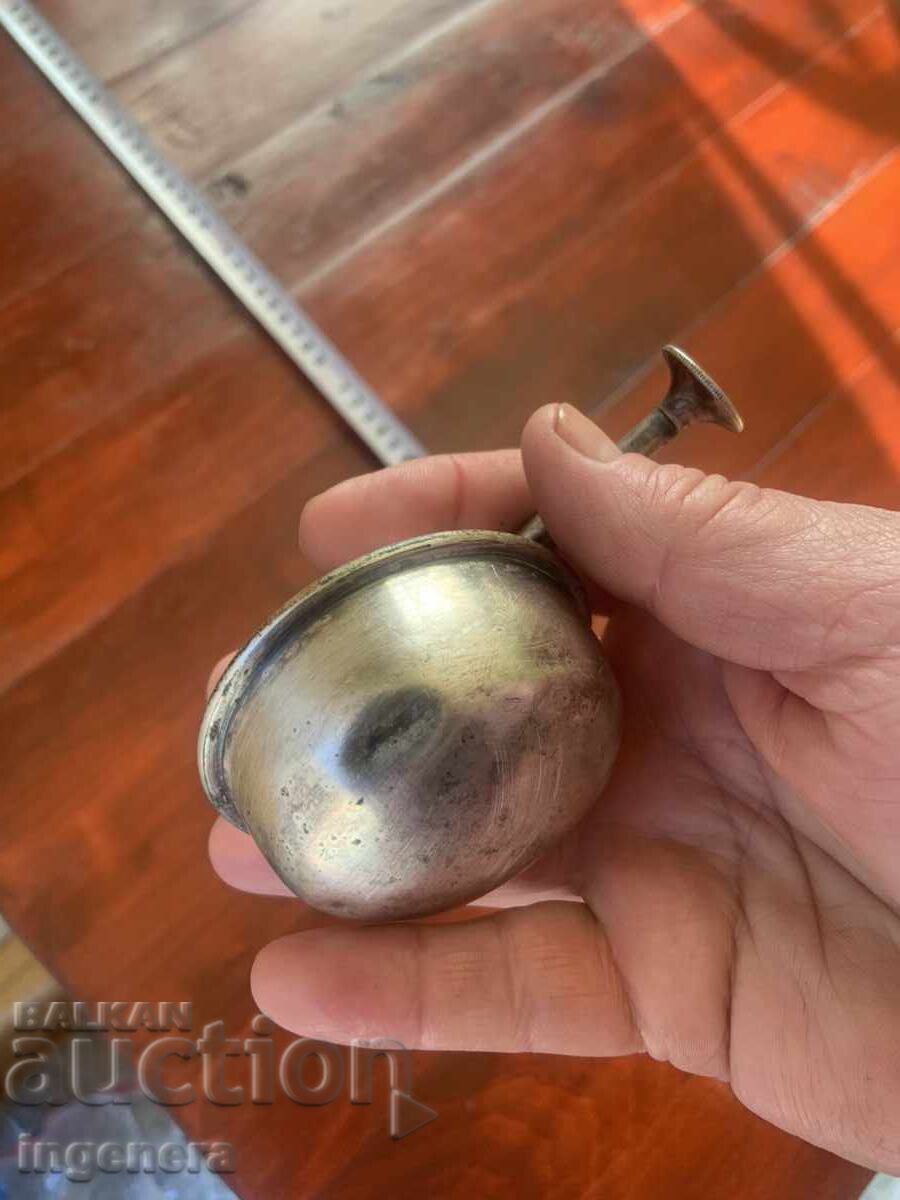 Доставка на СПИРТНА ЛАМПА СПИРТНИК ПОСРЕБРЕН СТАРИННА