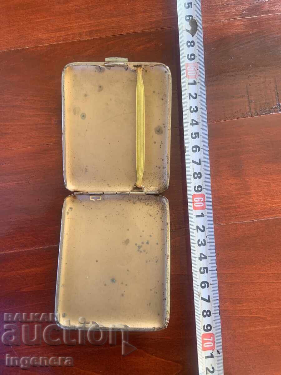 Tobacco Case from VSB 1940 Czechoslovakia WWII Metal Card Stamp - 5