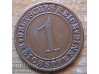 1 pfennig 1930 - Germania ( A ) reichspfennig