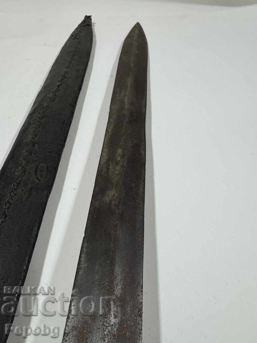 Стар руски тесак, сабя, острие - 5