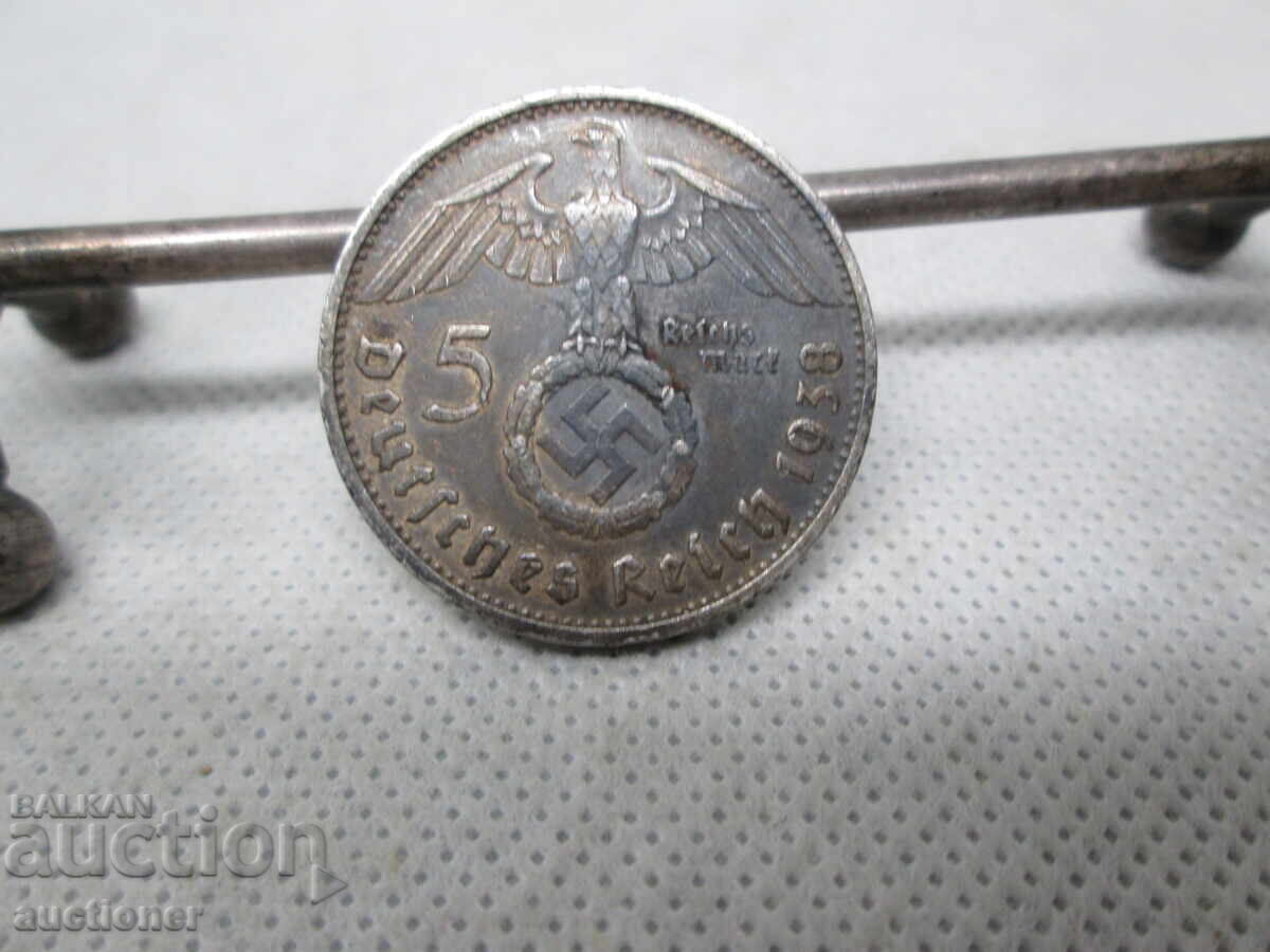 ГЕРМАНИЯ ТРЕТИ РАЙХ- 5 МАРКИ 1938 СРЕБРО ГЕРМАНИЯ ТРЕТИ РАЙХ- 5 МАРКИ 1938 СРЕБРО
