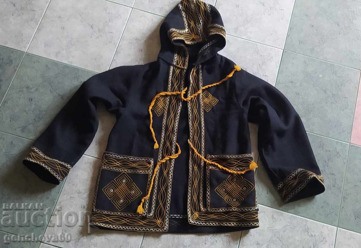 Vintage wool jacket anorak with hood and sleeves Vintage wool jacket anorak with hood and sleeves