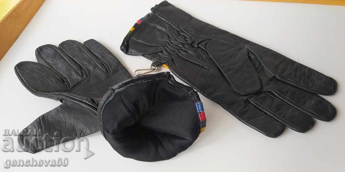 Licitație Mănuși de schi noi pentru bărbați - piele naturală