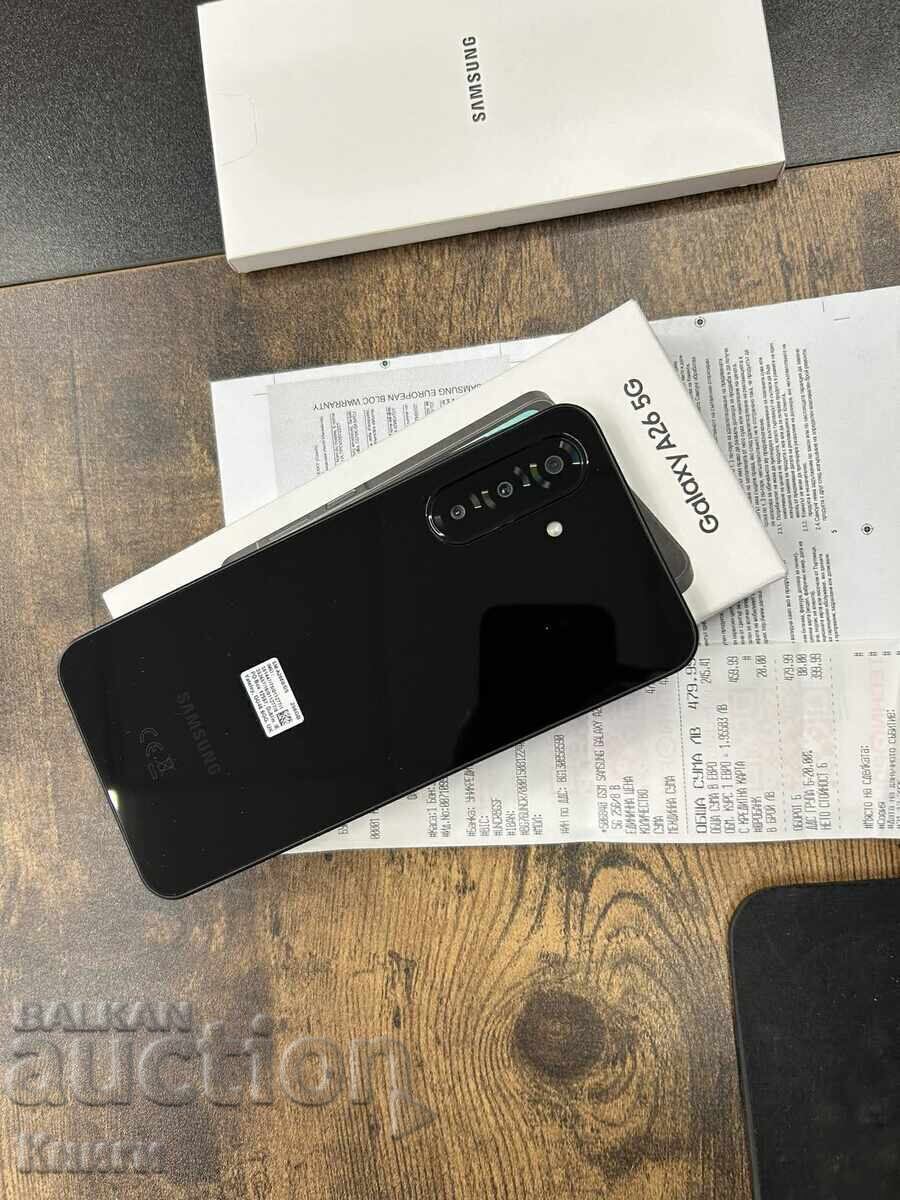 Аукцион Телефон Samsung Galaxy A26 5G 256 GB - нов с гаранция