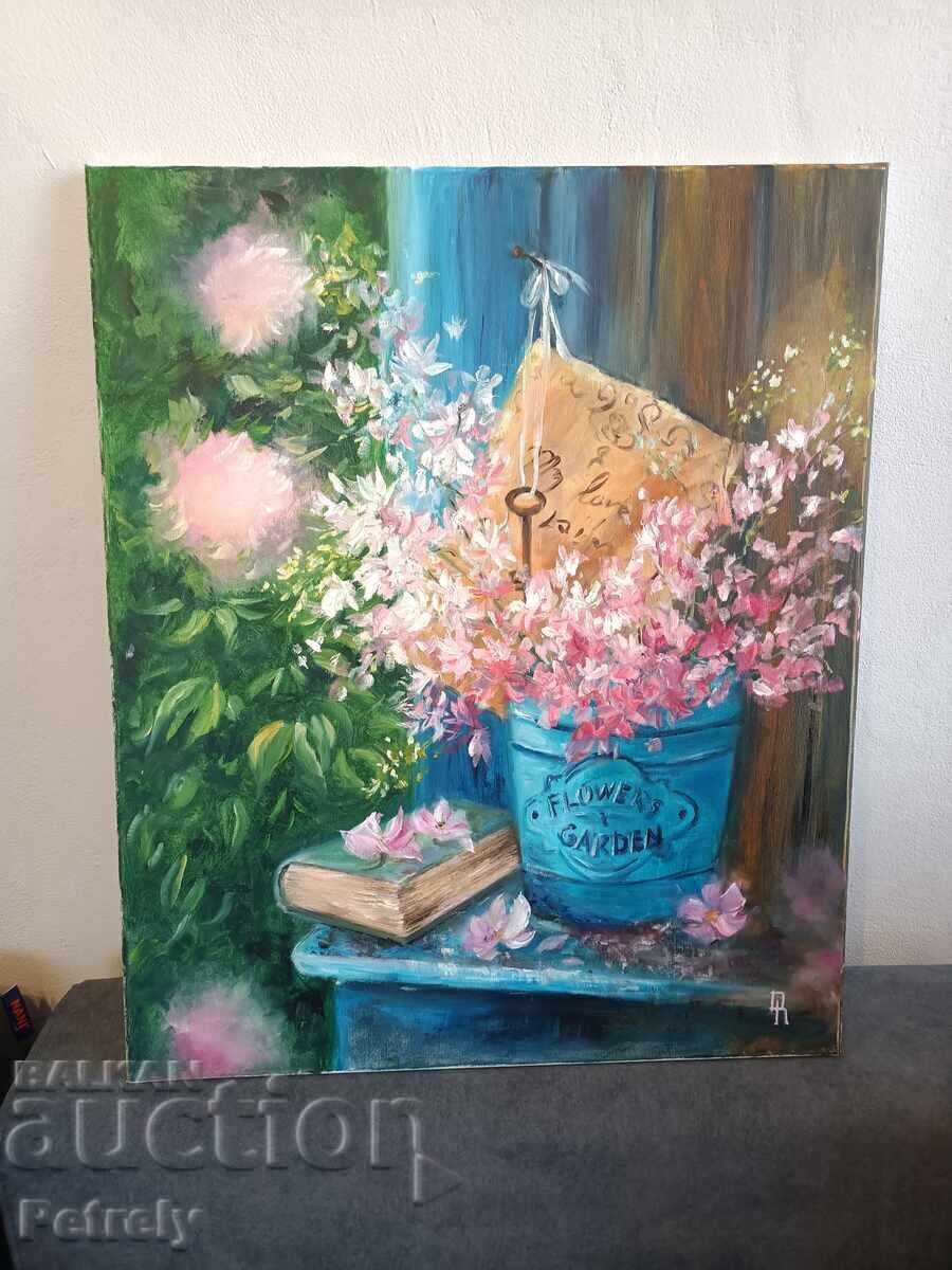 Pictură mare în ulei cu preț € 61.35 | 119.99 BGN