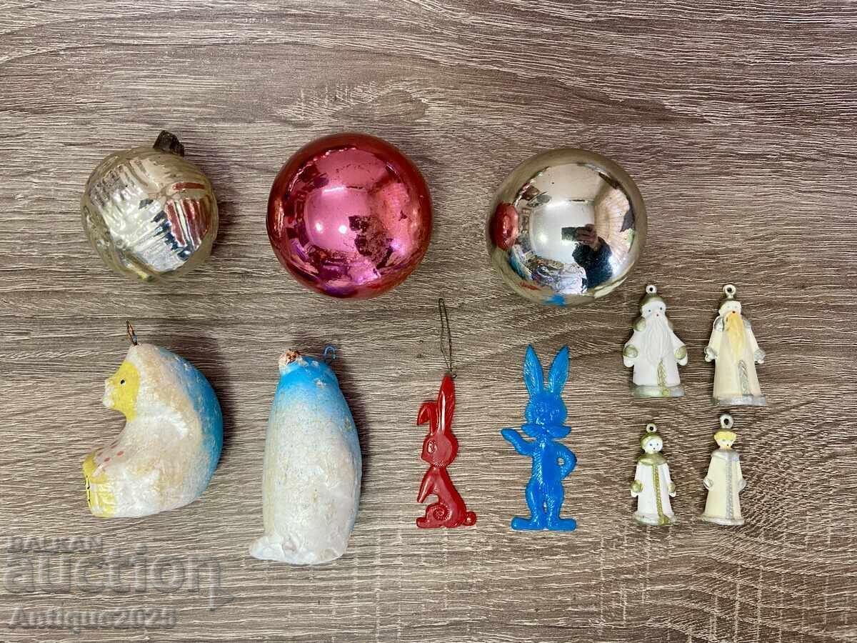 Jucării de Crăciun sovietice vintage pentru brad - 5