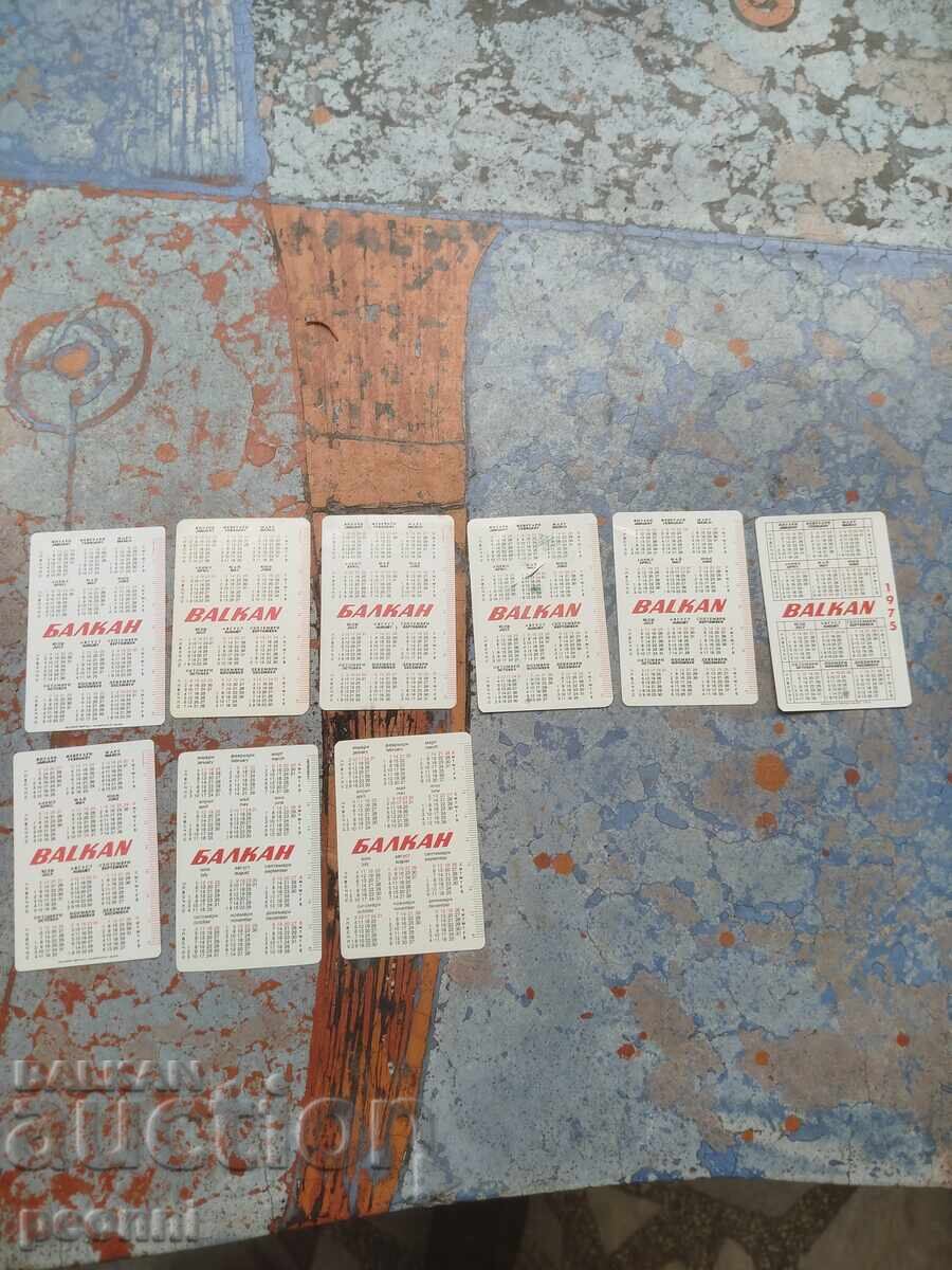 Календар чета авиокомпания Балкан - 7 Календар чета авиокомпания Балкан - 7