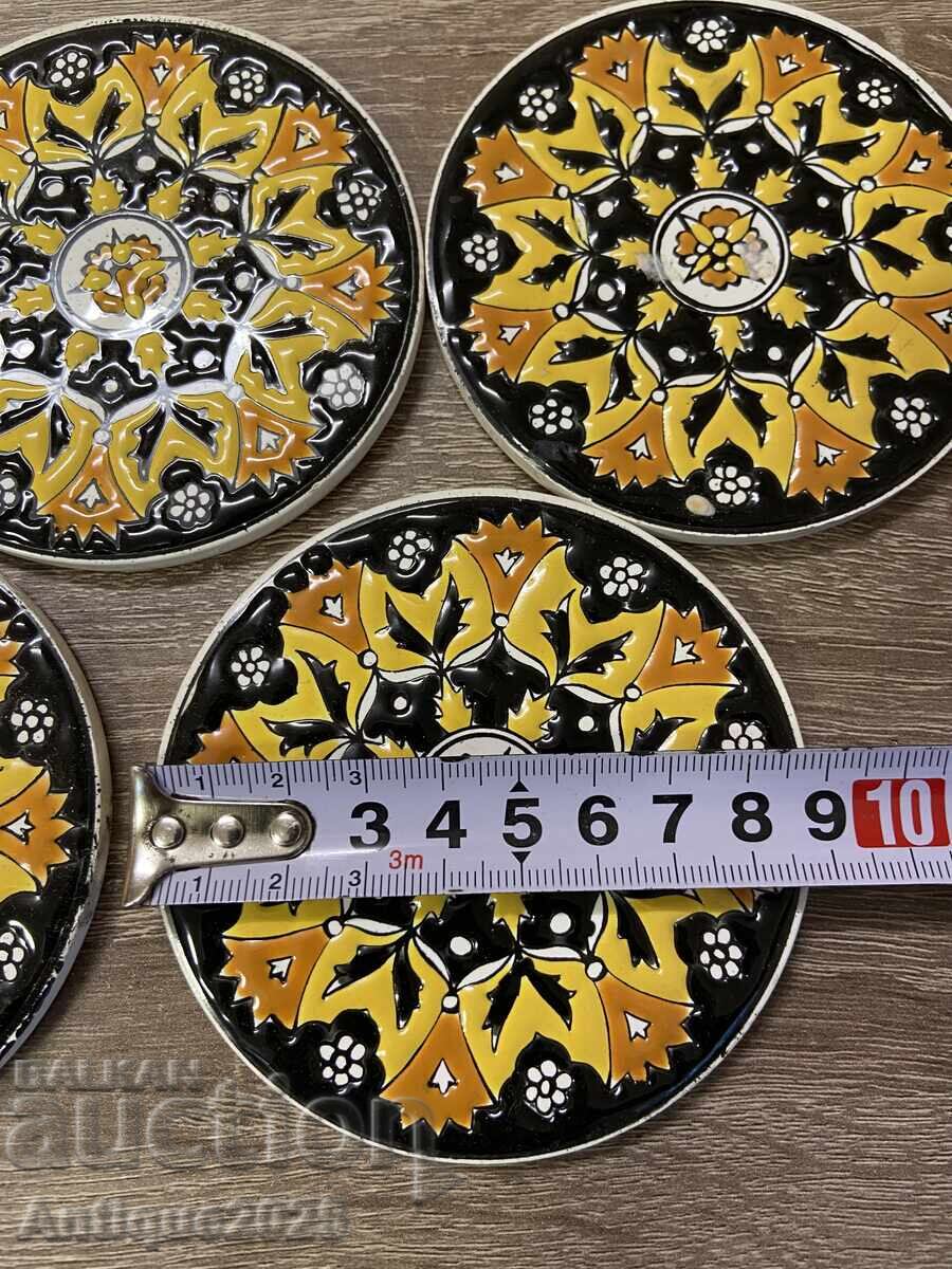 Vintage ceramic hot pads set with price € 51.13 | 100.00 BGN Vintage ceramic hot pads set with price € 51.13 | 100.00 BGN