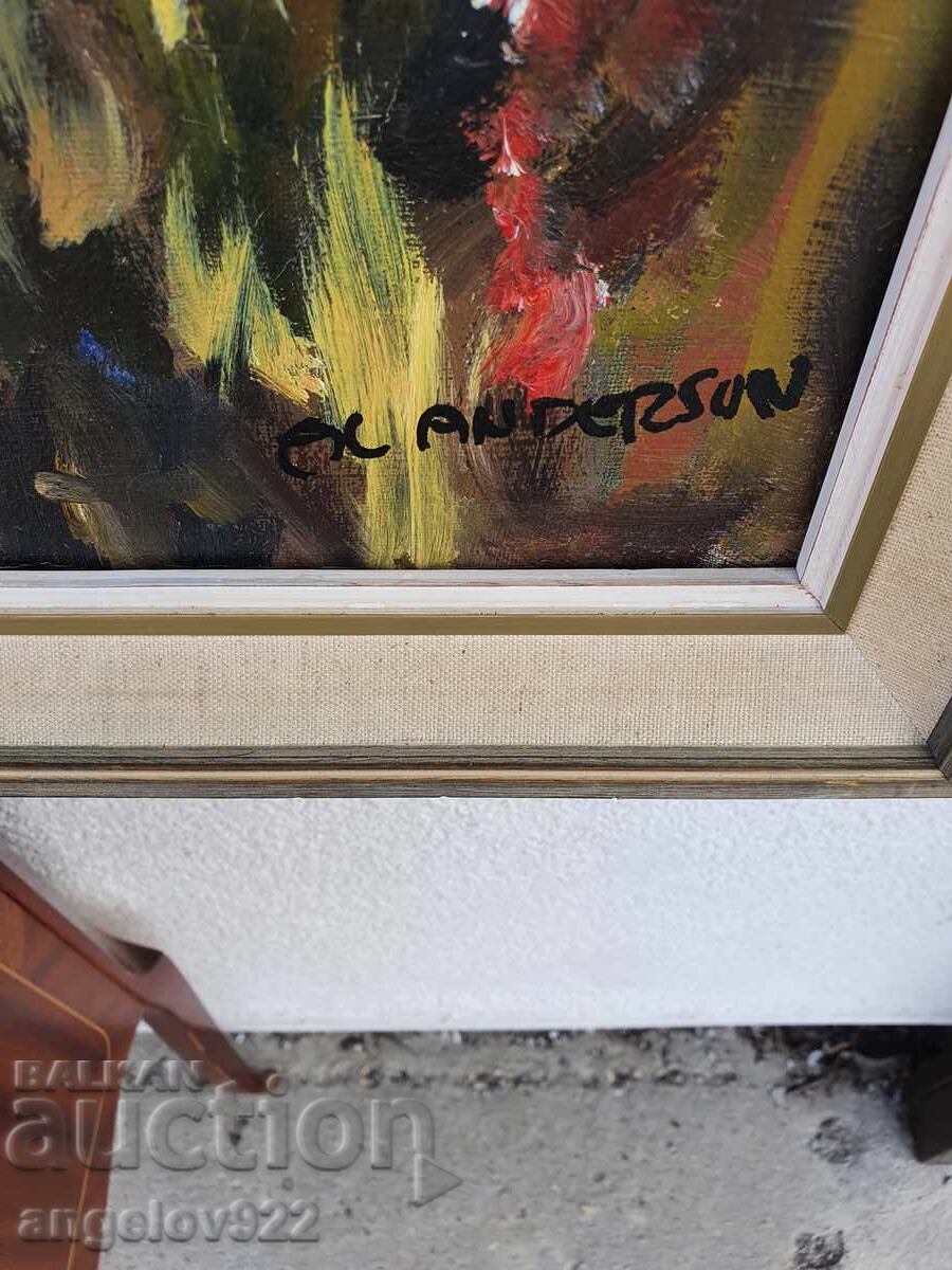 Авторска картина с маслени бои върху платно!!! - 6 Авторска картина с маслени бои върху платно!!! - 6