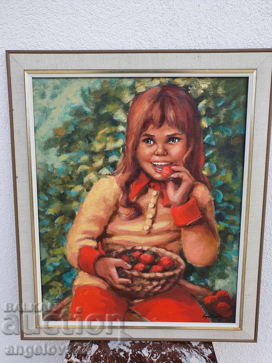 Аукцион Авторска картина с маслени бои върху платно!!! Аукцион Авторска картина с маслени бои върху платно!!!