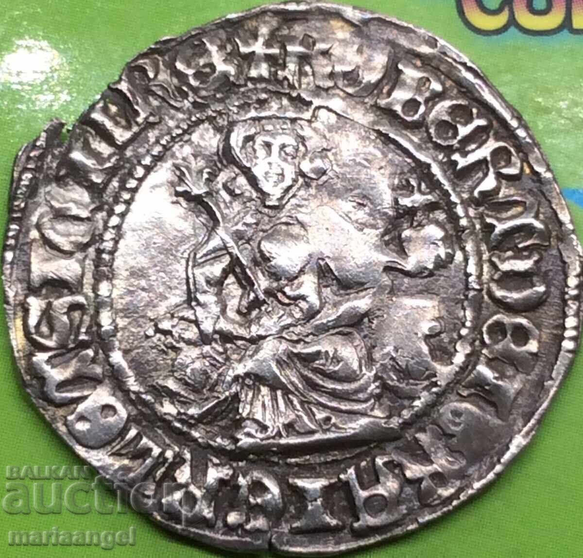Robert of Anjou, Gigliato, Italy, Naples and Sicily, Silver
