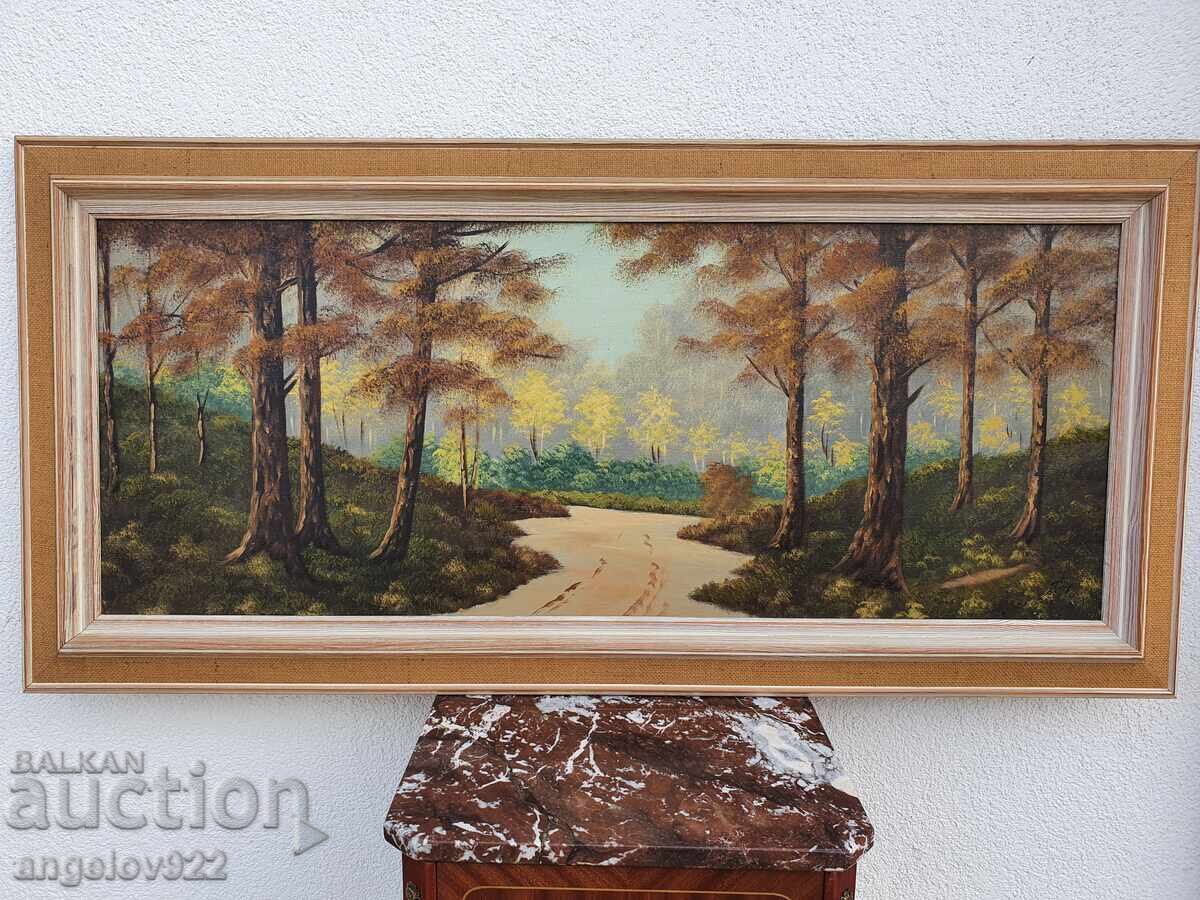 Доставка на Авторска картина с маслени бои върху платно!!!