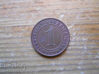 1 pfennig 1929 - Γερμανία ( A ) reichspfennig