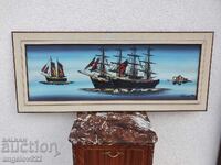 Pictura in ulei originala pe panza!!!